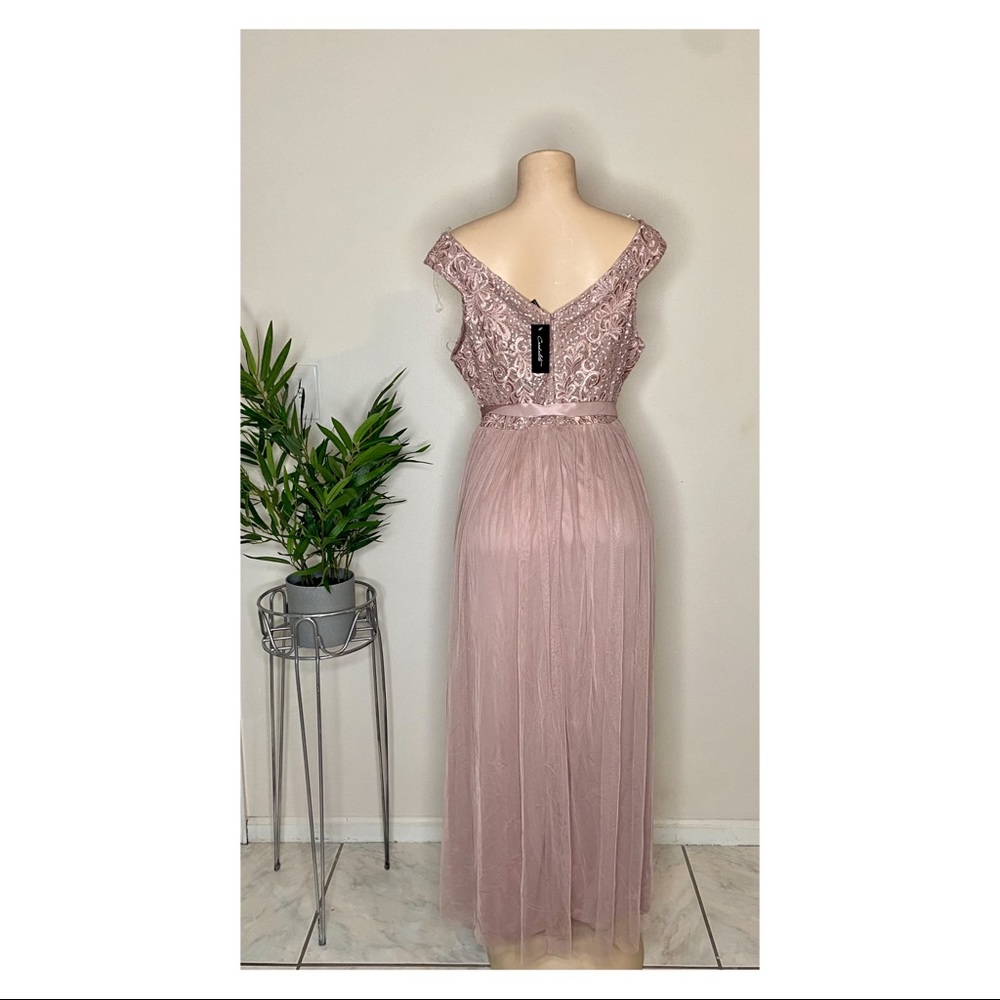 Rose gold dress